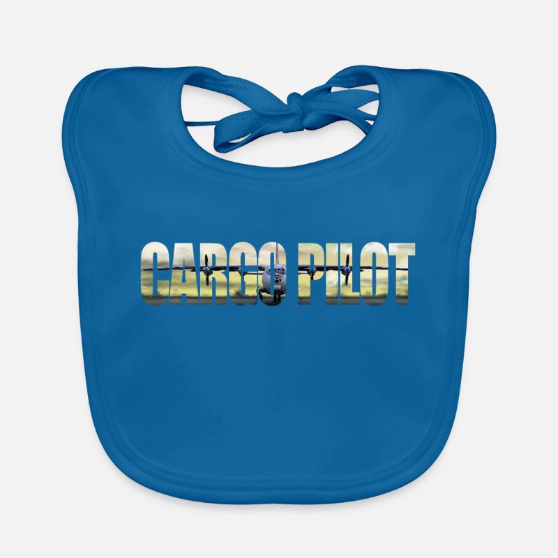 Cargo pilot An-12 Organic Baby Bibs