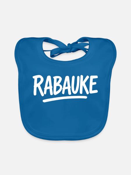 Yob - Organic Baby Bibs - peacock-blue - Front