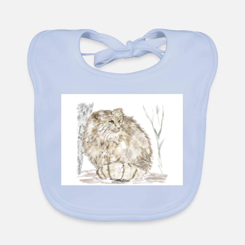 Chat sauvage de Manul Bavoir bio Bébé