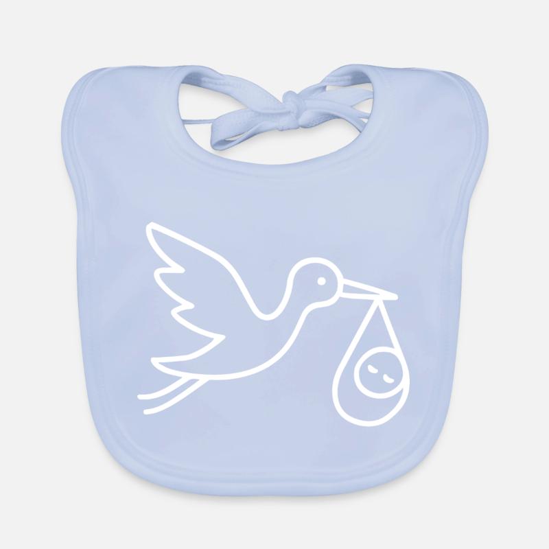 Arrivée minimale de bébé Bavoir bio Bébé