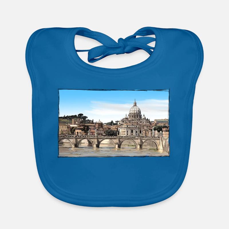 Rome Organic Baby Bibs