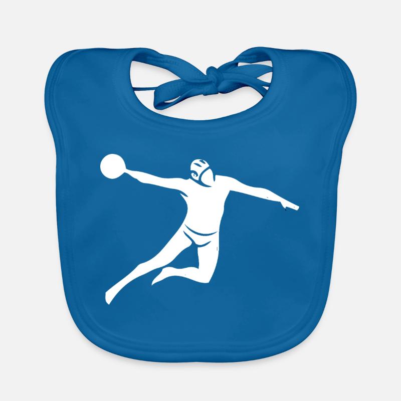 Lancer de puissance de water-polo Bavoir bio Bébé