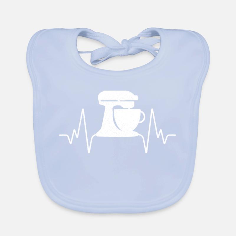 Cuisson Batteur électrique vintage Bavoir bio Bébé