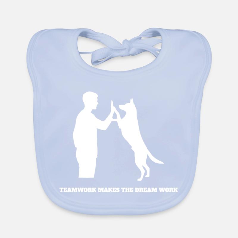 Teamwork makes the Dream Work Organic Baby Bibs