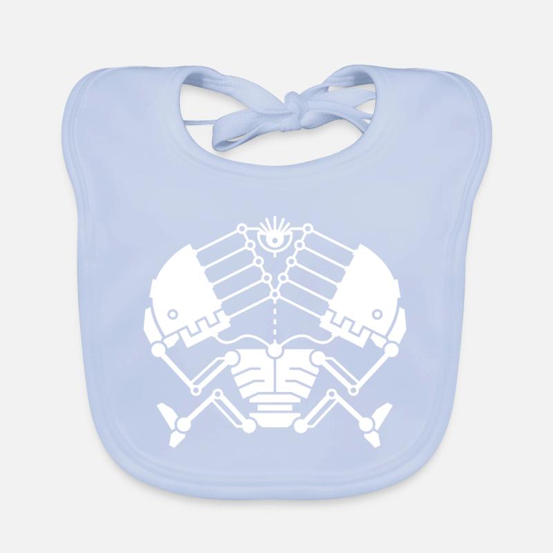 3rd Eye Robotics - version blanche Bavoir bio Bébé