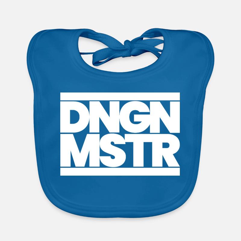 DNGN MSTR – RPG Game Master Design minimal Blanc Bavoir bio Bébé