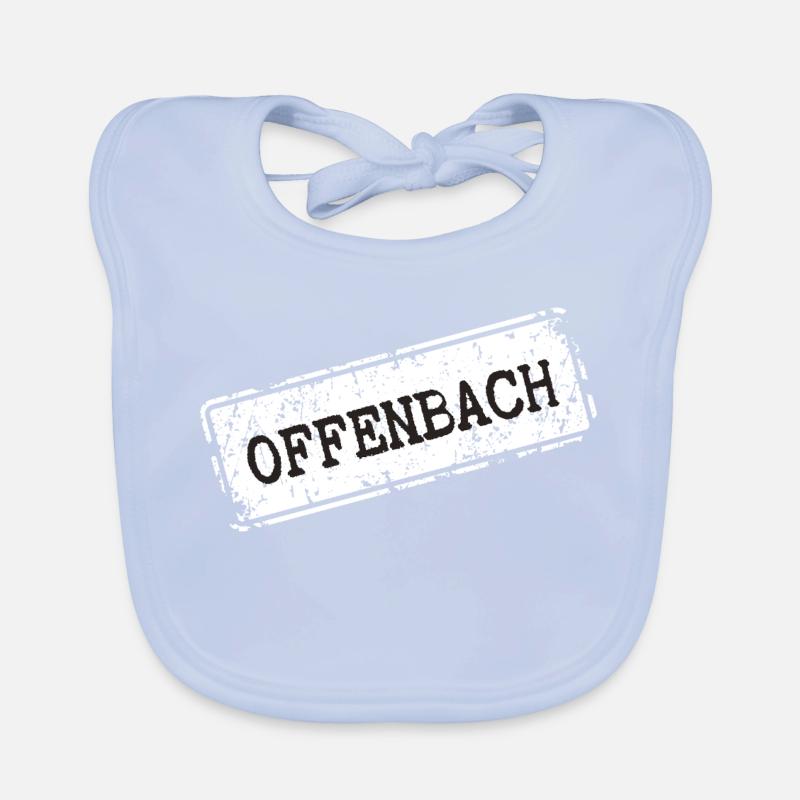 Design rétro Offenbach Bavoir bio Bébé