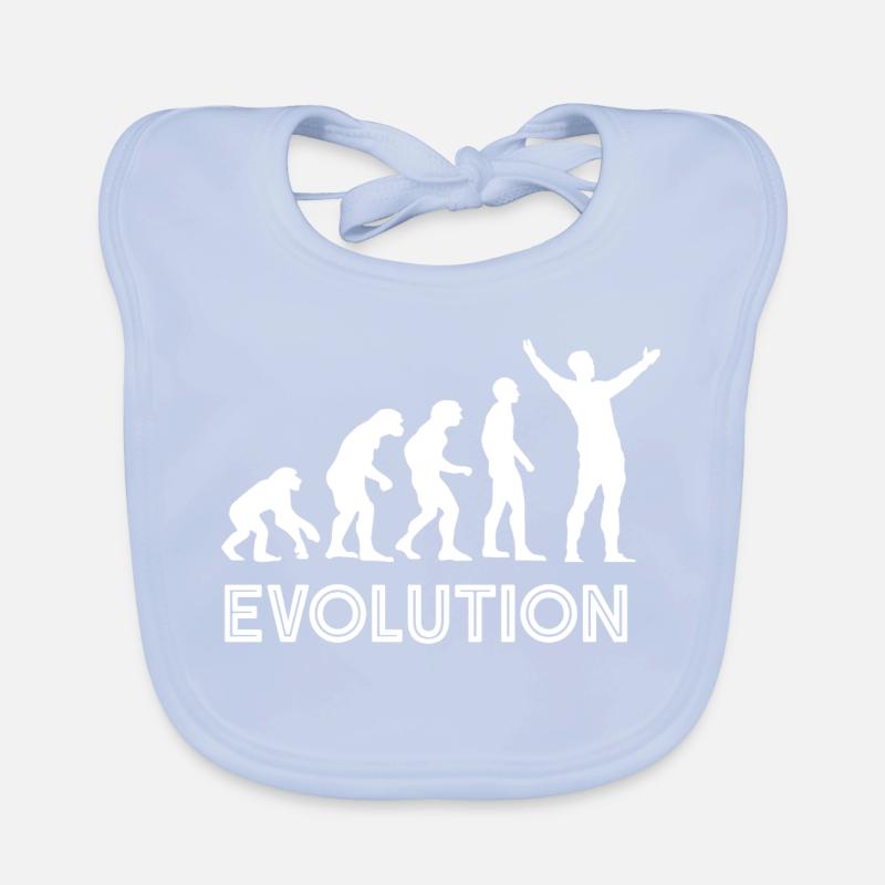 Judas Evolution Baby Bio-Lätzchen