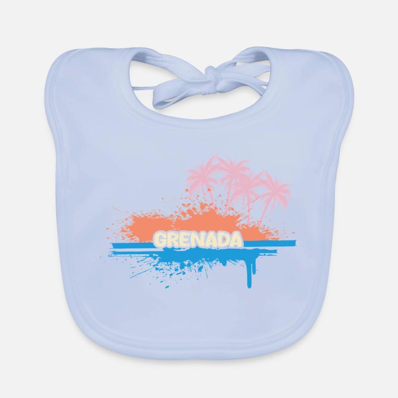 Cadeau pour la Grenade Bavoir bio Bébé