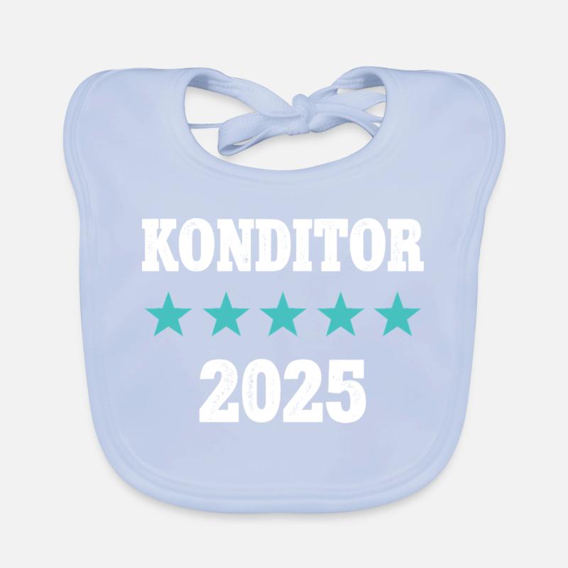 Confectioner 2025 Training Examination Master Trainee Organic Baby Bibs