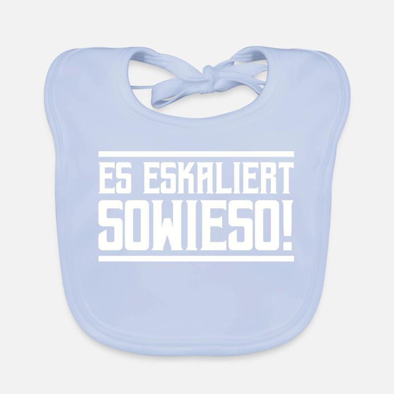 It's escalating anyway! Organic Baby Bibs