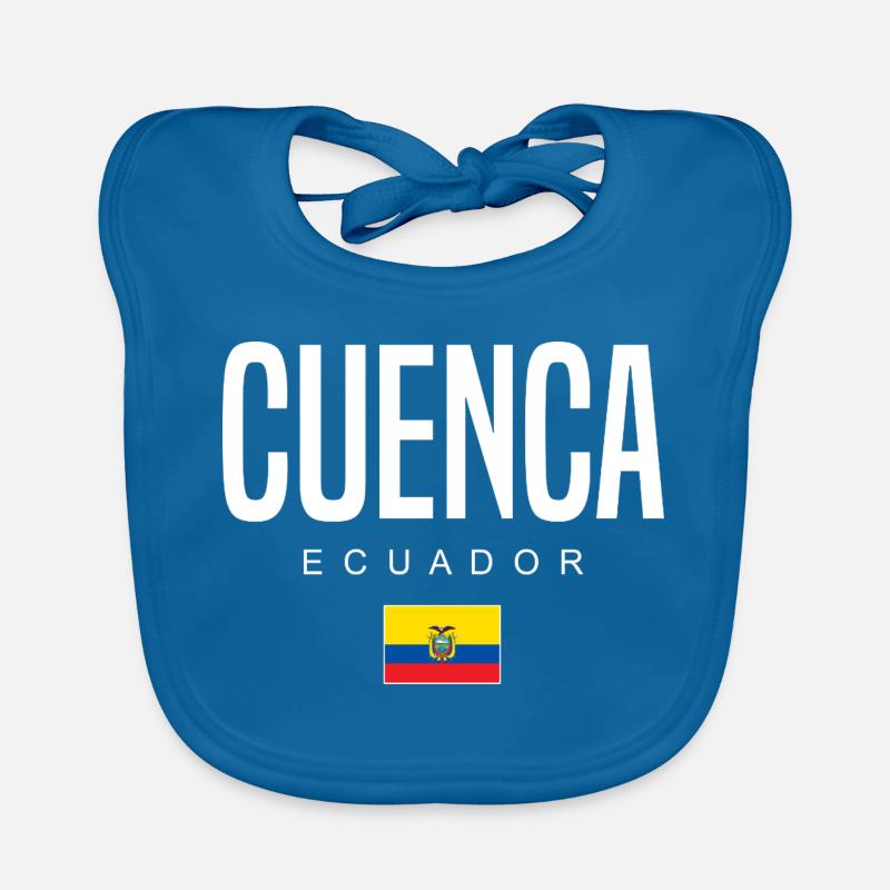 Cuenca Équateur Équatoriens Bavoir bio Bébé