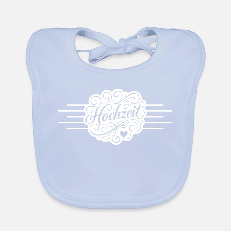 Hochzeit Baby Bio-Lätzchen