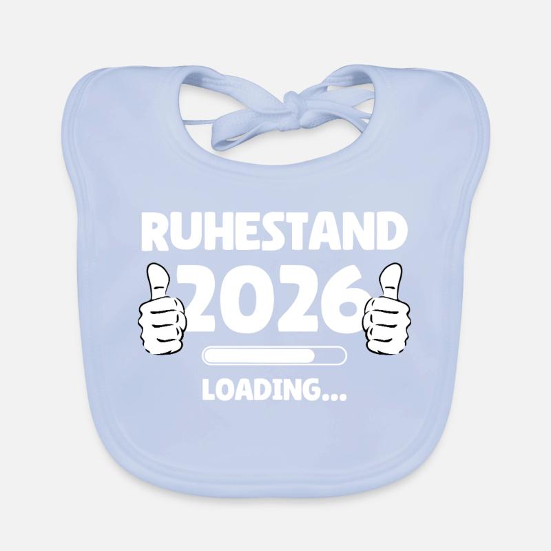 Ruhestand 2026 Loading Baby Bio-Lätzchen