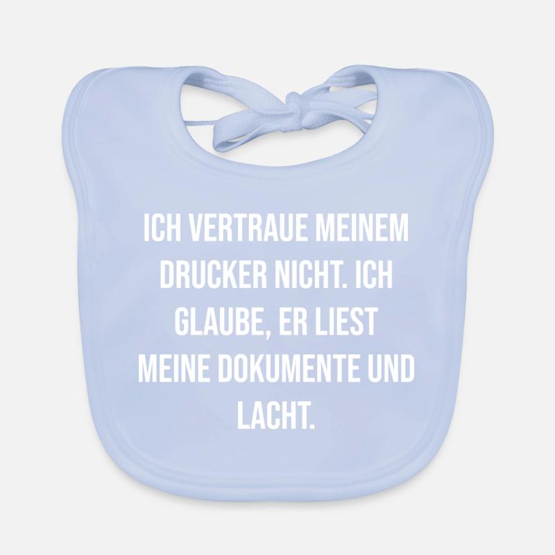 Druckerwitz – Dokumentenwitz Baby Bio-Lätzchen