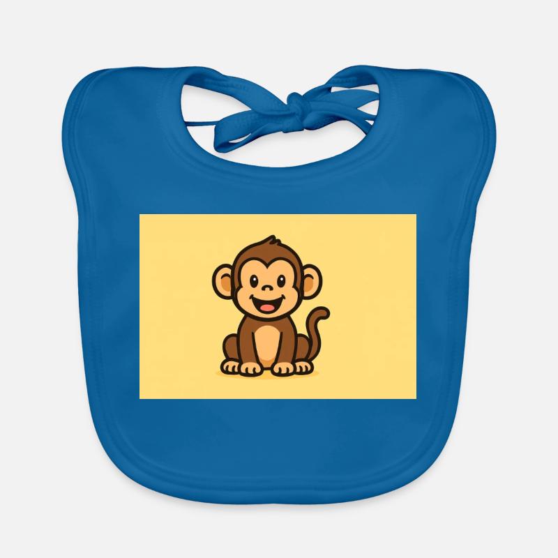 Singe Bavoir bio Bébé