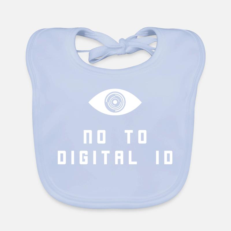 Nein zur digitalen ID Baby Bio-Lätzchen
