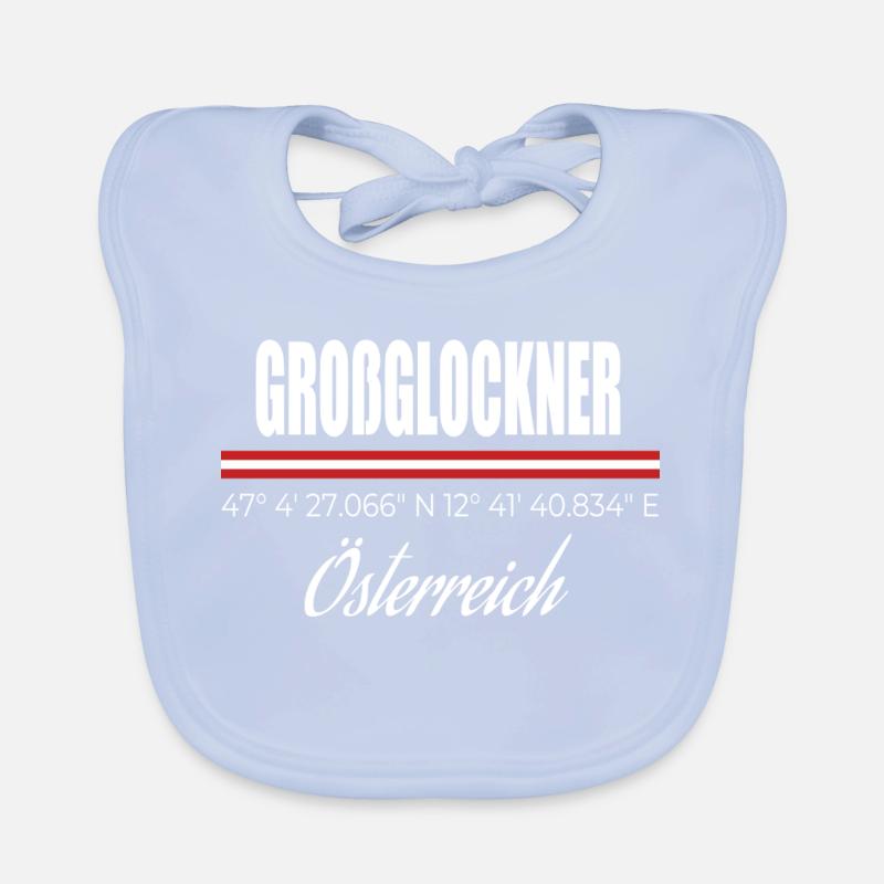 Großglockner Baby Bio-Lätzchen