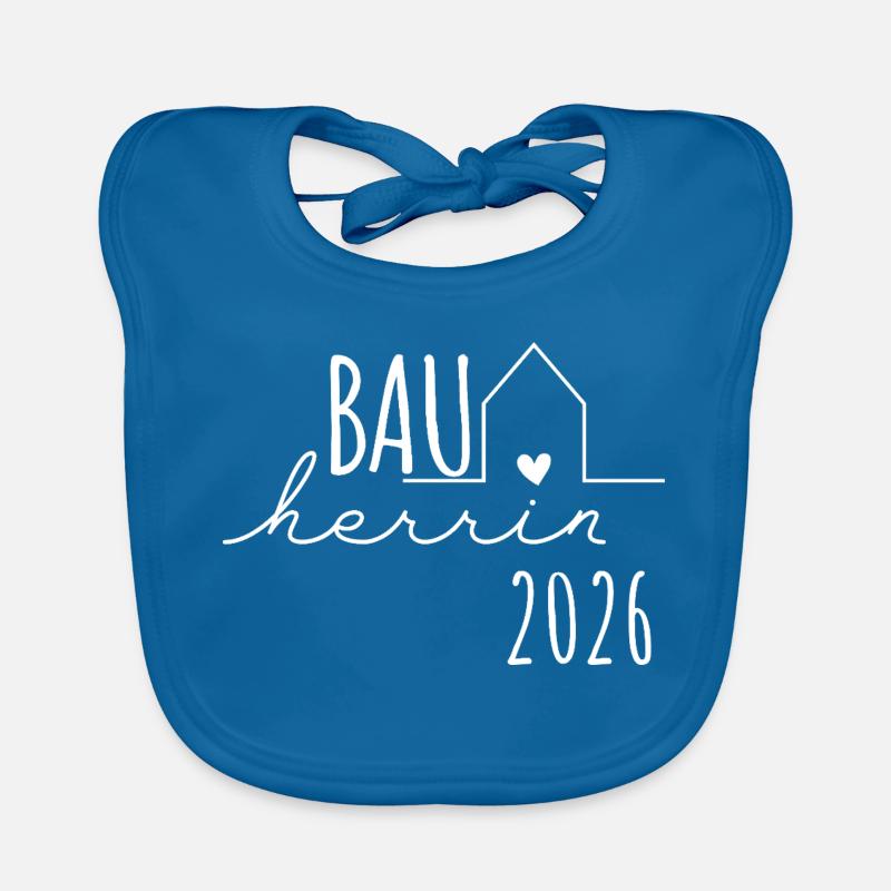 Builder 2026 - Builders Partnerlook Hausbau Organic Baby Bibs