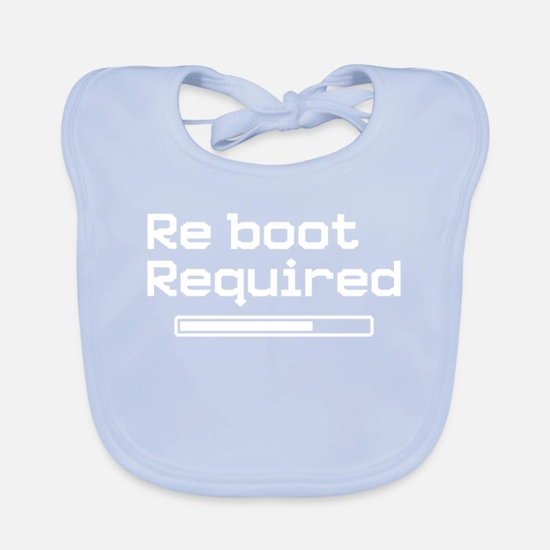 Redémarrage requis - Style de jeu rétro Bavoir bio Bébé