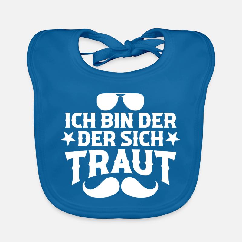 Bräutigam Polterabend Junggesellenabschied Baby Bio-Lätzchen