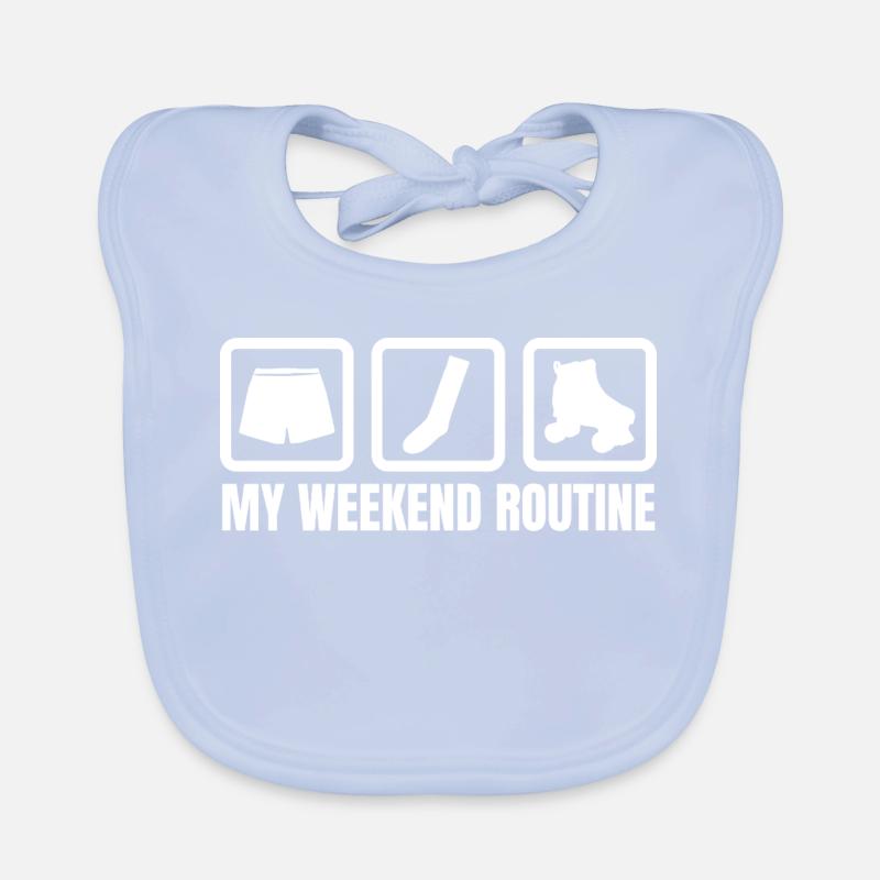 Meine Wochenendroutine Baby Bio-Lätzchen