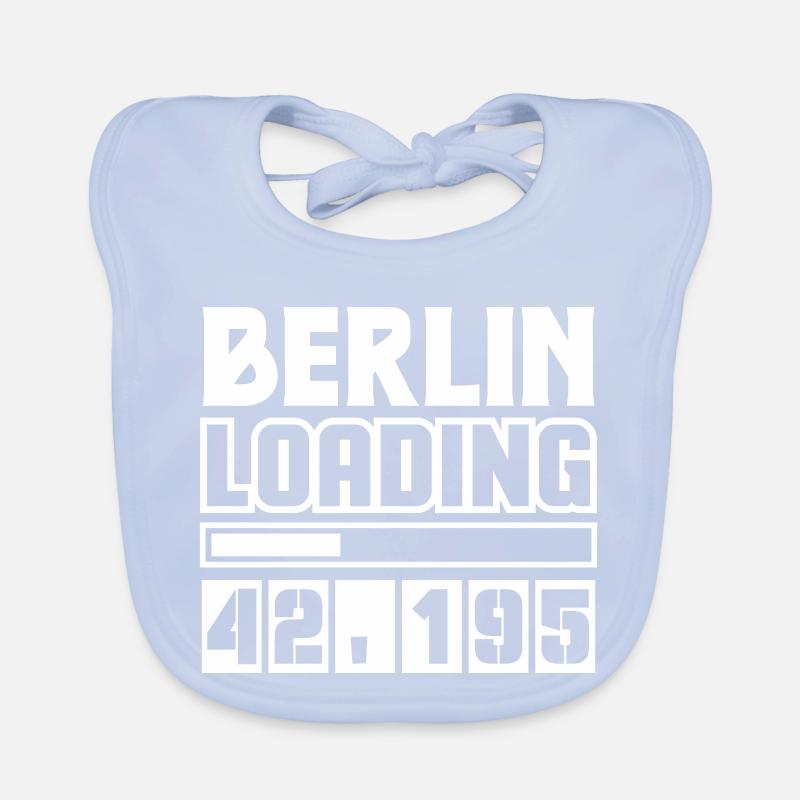 Berlin Loading 42,195 Organic Baby Bibs