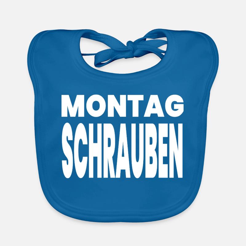 Schrauben Baby Bio-Lätzchen