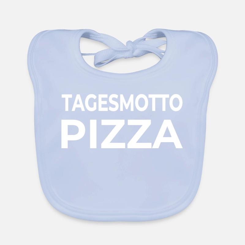 Pizza Organic Baby Bibs