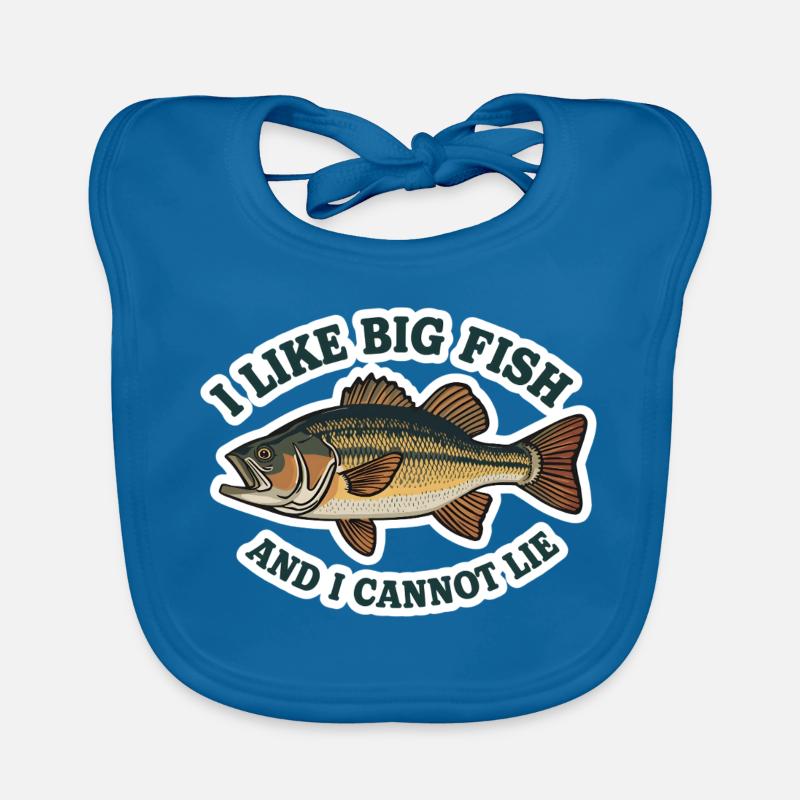Big Fish dit que j’aime Big Fish Bavoir bio Bébé
