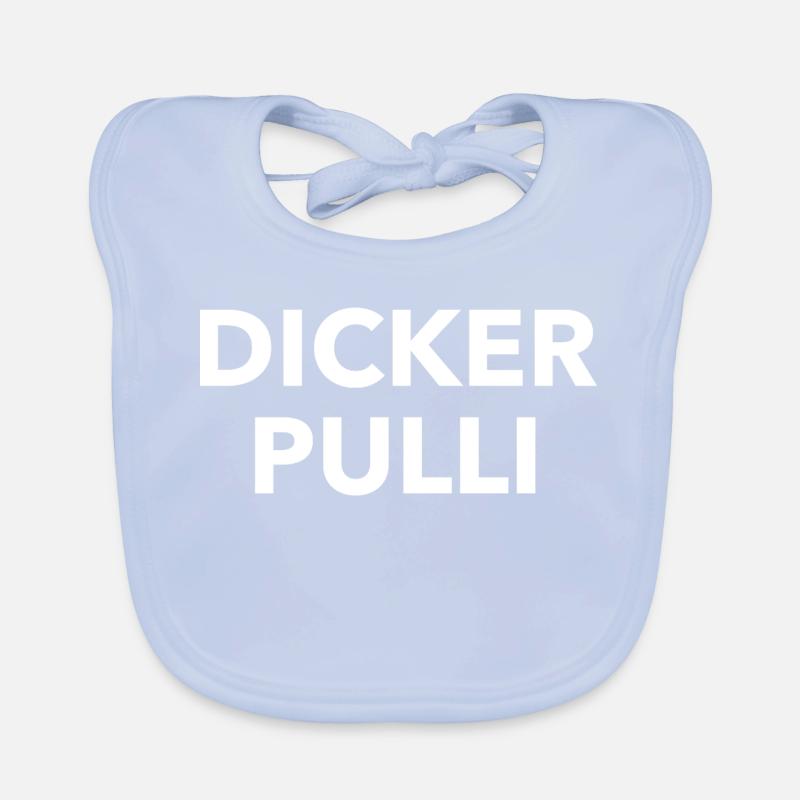 Pull épais Contraste typo Bavoir bio Bébé