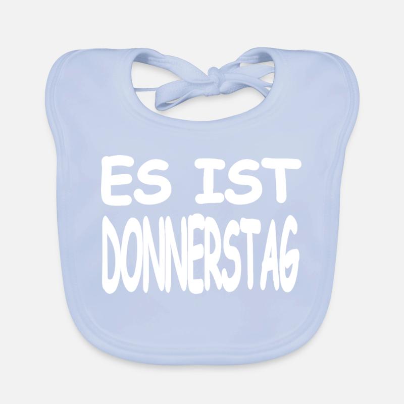 Donnerstag Baby Bio-Lätzchen