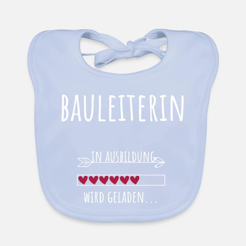 Civil Engineering Student Training Construction Manager Organic Baby Bibs