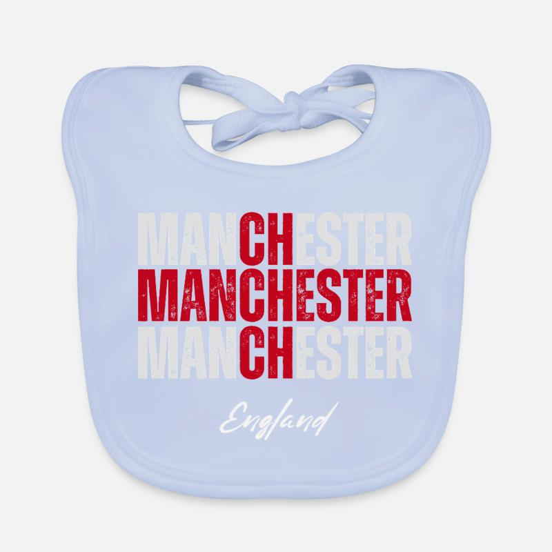 Manchester Angleterre, British Pride Bavoir bio Bébé