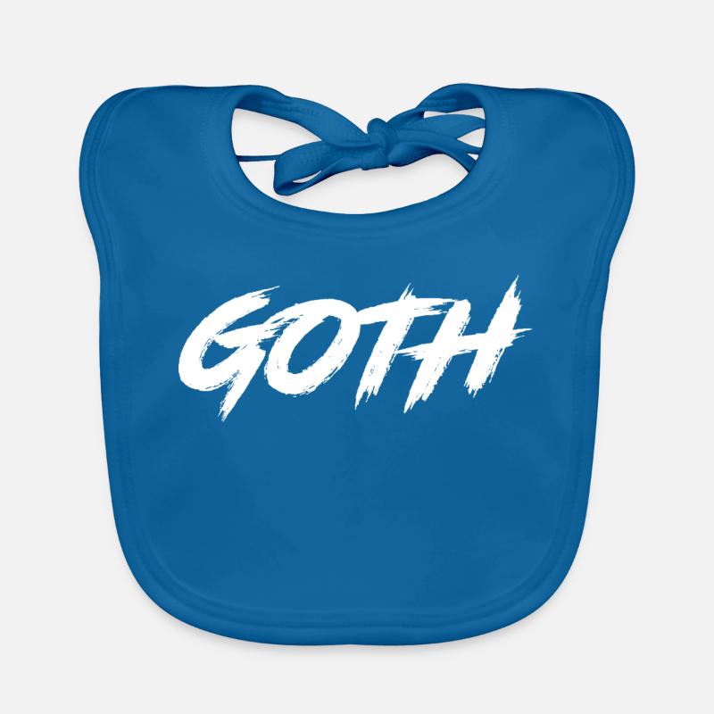 Goth Organic Baby Bibs