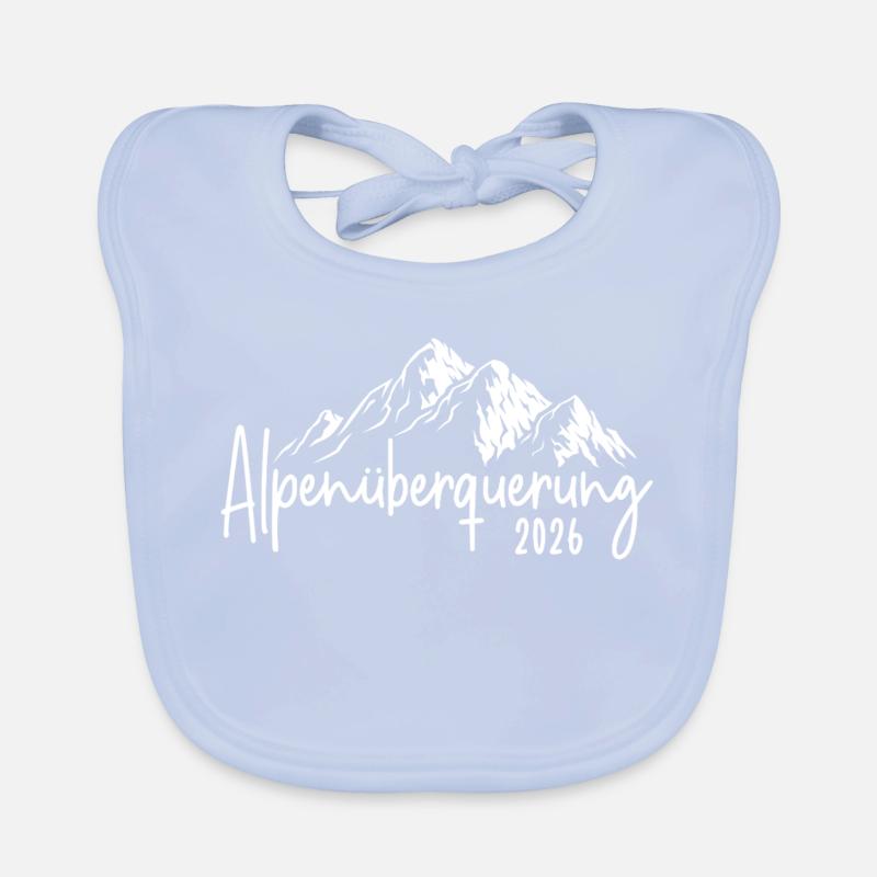 Alpenüberquerung 2026 Baby Bio-Lätzchen
