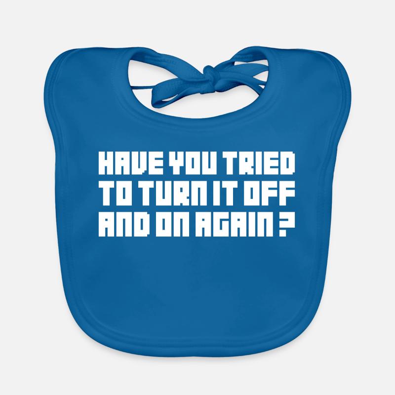 Turning It Off – Nerd Geek Computer Support TBBT Baby Bio-Lätzchen