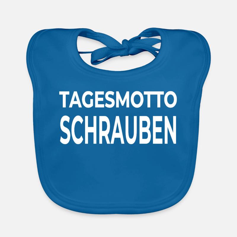 Schrauben Baby Bio-Lätzchen