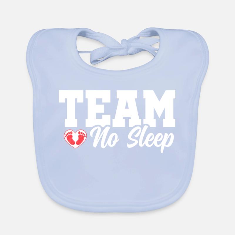 Équipe Pas de sommeil Bavoir bio Bébé