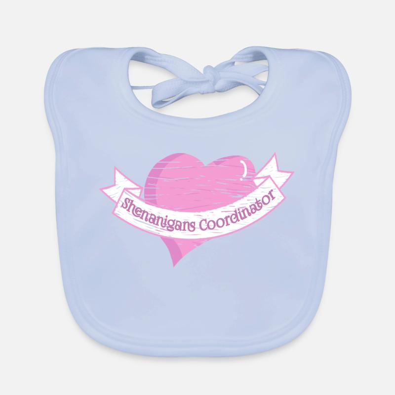 Pranks Coordinator St. Patrick's Day Organic Baby Bibs