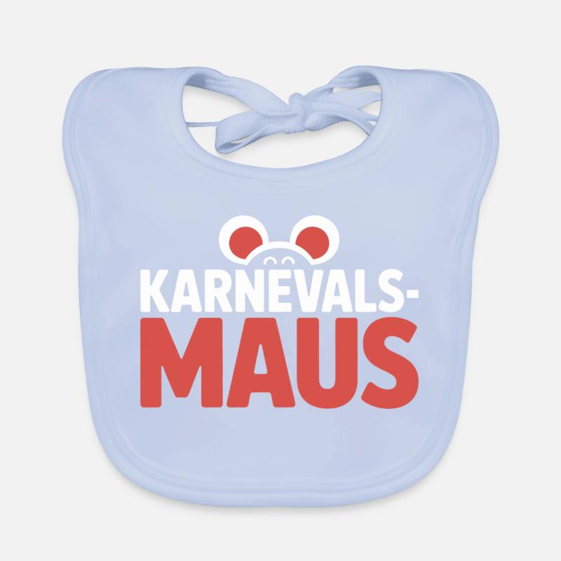 Carnival Mouse Cologne Carnival Mouse Organic Baby Bibs