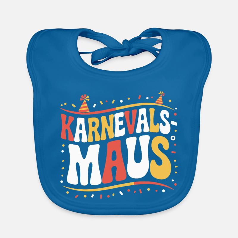 Souris de carnaval Souris de Cologne Souris de carnaval Bavoir bio Bébé