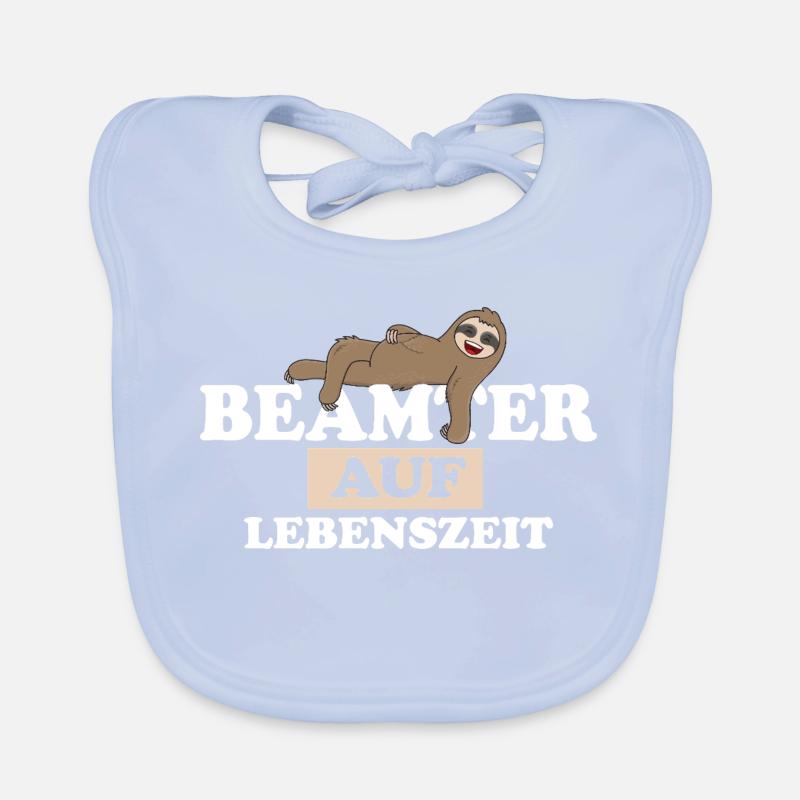 Beamter auf Lebenszeit Baby Bio-Lätzchen