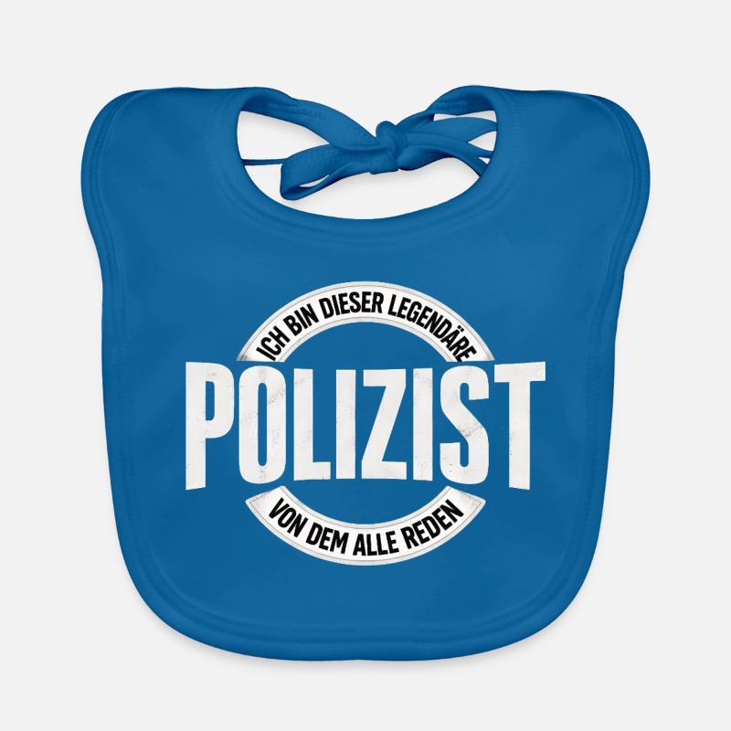 Legendary Policeman Organic Baby Bibs