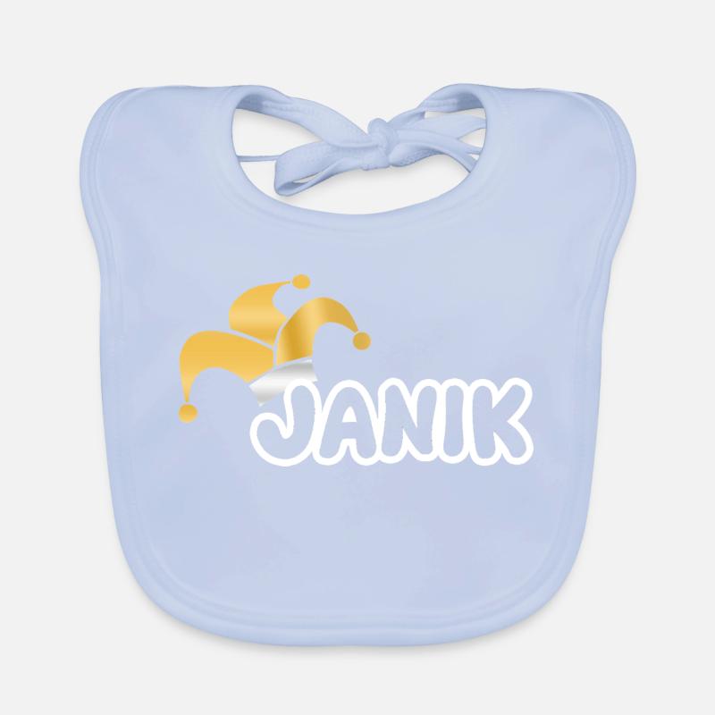 Janik als Carnival Baby Bio-Lätzchen