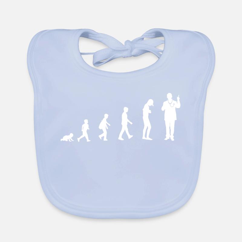 Évolution du bébé au médecin Bavoir bio Bébé