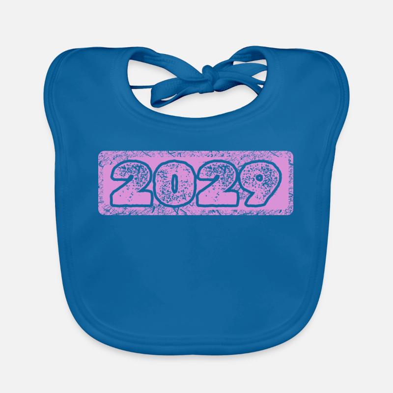 Année 2029 Bavoir bio Bébé