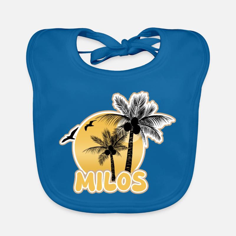 Gift for Milos Organic Baby Bibs