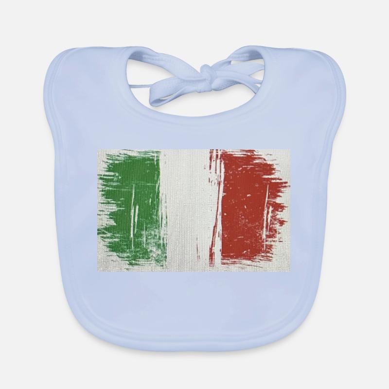 Conception italienne Bavoir bio Bébé