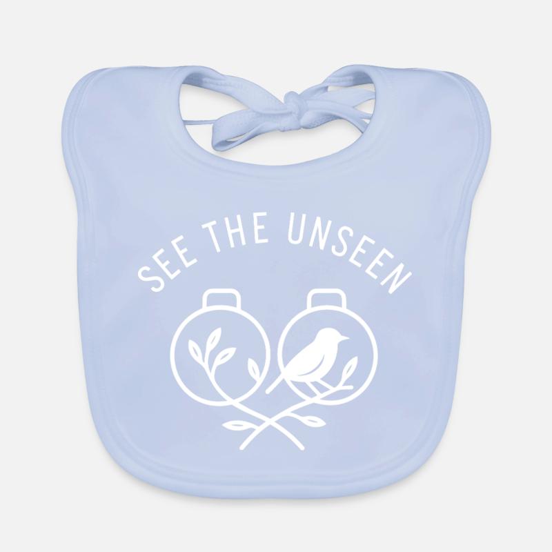 Sieh das Unsichtbare Baby Bio-Lätzchen